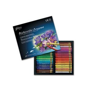 Mungyo, MAC36, Watercolor crayons, sada akvarelových pastelů, 36 ks