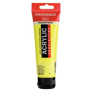 Royal Talens, Amsterdam, akrylové barvy, 120 ml, 1 ks Amsterdam: 256 Reflex yellow