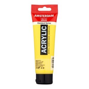 Royal Talens, Amsterdam, akrylové barvy, 120 ml, 1 ks Amsterdam: 275 Primary yellow