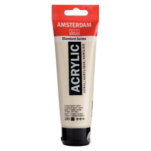 Royal Talens, Amsterdam, akrylové barvy, 120 ml, 1 ks Amsterdam: 289 Titanium buff light