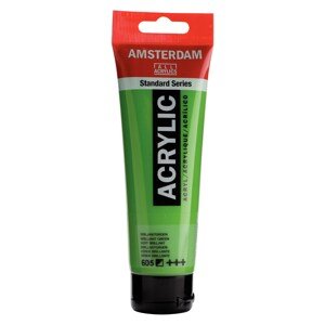 Royal Talens, Amsterdam, akrylové barvy, 120 ml, 1 ks Amsterdam: 605 Brilliant green