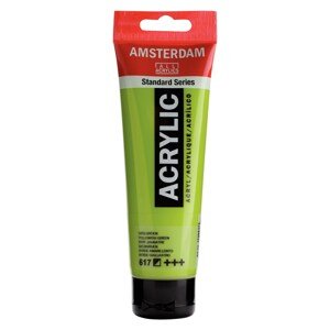 Royal Talens, Amsterdam, akrylové barvy, 120 ml, 1 ks Amsterdam: 617 Yellow green