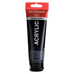 Royal Talens, Amsterdam, akrylové barvy, 120 ml, 1 ks Amsterdam: 702 Lamp black