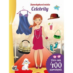 Jiri Models, 2942-5, Samolepková móda, sešit se samolepkami, Celebrity