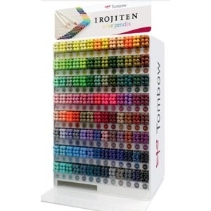 Tombow, Irojiten, umělecké pastelky z Japonska, kusové, 1 ks Barva Irojiten: EX10 Silver Gray