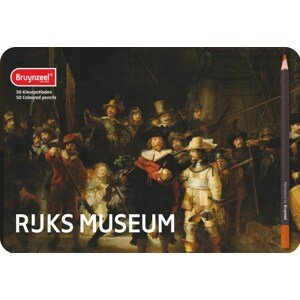 Bruynzeel, Rijks museum, 63012050, sada uměleckých pastelek, 50 ks