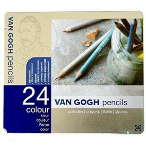 Royal Talens, 97.730.024, Van GOGH, sada uměleckých pastelek, 24 ks