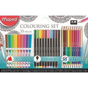Maped, 897417, výtvarná sada Maped Colouring, 33 ks