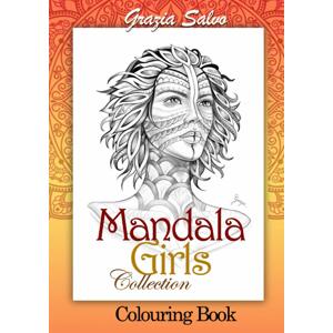 Mandala girls, antistresové omalovánky, Grazia Salvo