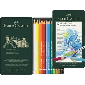 Faber-Castell Faber Castell, 117512, Albrecht Dürer, umělecké, akvarelové pastelky nejvyšší kvality, 12 ks