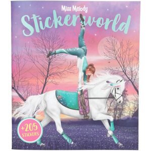 Miss Melody, 3411099, Stickerworld, sada panoramatických obrázků se samolepkami, koně