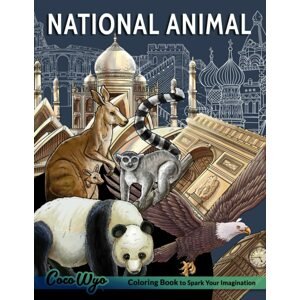 National animals, antistresové omalovánky, Coco Wyo