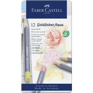 Faber-Castell Faber Castell, Goldfaber Aqua, 114622, pastelové odstíny, 12 ks