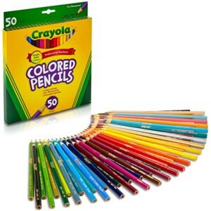 Crayola, ‎68-4050, Colored pencils, sada pastelek, 50 ks