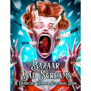 The Bazaar Of Bad Screams, antistresové omalovánky, Coco Wyo