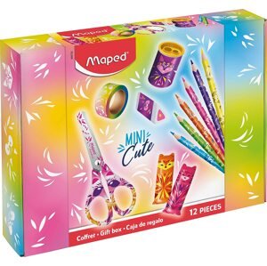 Maped, 899789, Mini Cute, dárkový box školních pomůcek, 12 ks