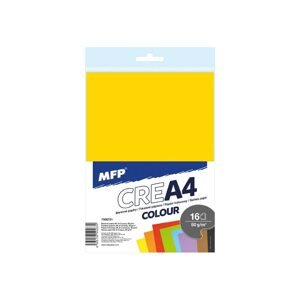 MFP, 7500721, sada barevných papírů, A4, 16 ks