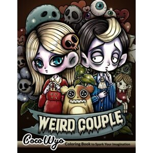 Weird Couple, antistresové omalovánky, Coco Wyo