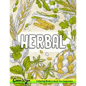 Herbal, antistresové omalovánky, Coco Wyo