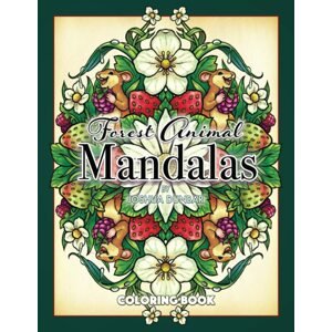Forest Animal Mandalas, antistresové omalovánky/mandaly, Joshua Dunbar