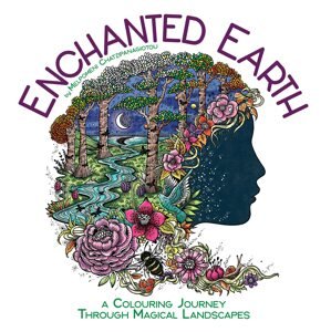 Enchanted Earth, antistresové omalovánky, Melpomeni Chatzipanagiotou