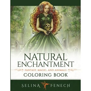 Natural Enchantment, antistresové omalovánky, Selina Fenech