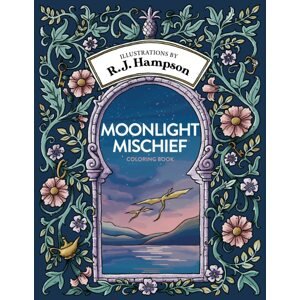 Moonlight Mischief, antistresové omalovánky, R.J. Hampson