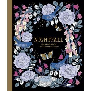 Nightfall AJ (Skymnings timman), antistresové omalovánky, Maria Trolle