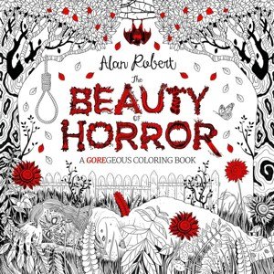 Beauty horror, antistresové omalovánky, Alan Robert
