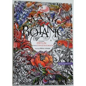 Manic Botanic, antistresové omalovánky, Irina Vinnik