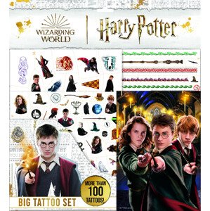 Jiri Models, 3431-3, velký set s tetováním a omalovánkami, Harry Potter