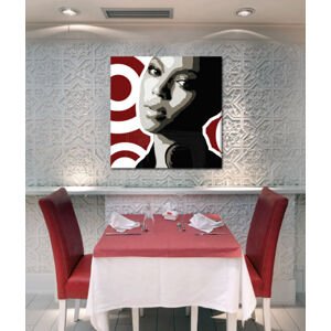 Ručně malovaný obraz POP Art BEYONCÉ 1 kus bey3 | různé velikosti