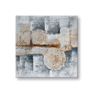 Malovaný nástěnný obraz ABSTRAKT 1 díl 50x50 cm CFA12CX0946E1