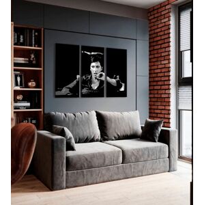 Největší mafiáni na obrazovce SCARFACE - TONY MONTANA přemýšlí o svém plánu Sleva 60% 60X40 cm
