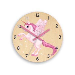 Dětské nástěnné hodiny Unicorn