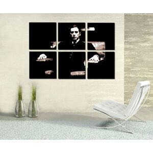 Ručně malovaný POP ART obraz GODFATHER 120x80 cm