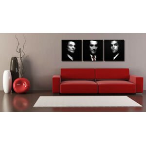 Ručně malovaný POP ART obraz GOODFELLAS 210x70 cm
