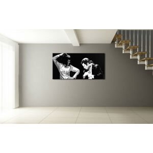 Ručně malovaný POP ART obraz PULP FICTION 80x40 cm