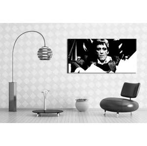 Ručně malovaný POP ART obraz SCARFACE 140x70 cm