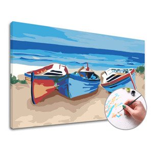 Malování podle čísel POSTAVA A DESKY | low difficulty
