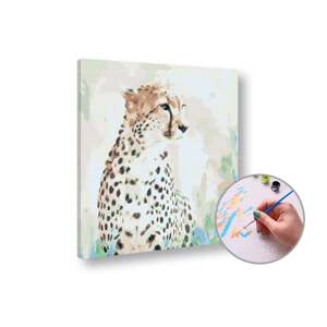 Malování podle čísel - Gepard na lovu