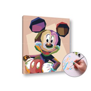 Malování podle čísel MICKEY MOUSE | low difficulty