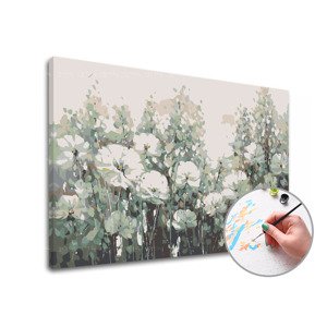 Malování podle čísel LUCKY FLOWERS | medium difficulty