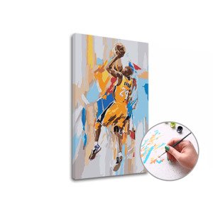 Malování podle čísel KOBE BRYANT 24 | low difficulty