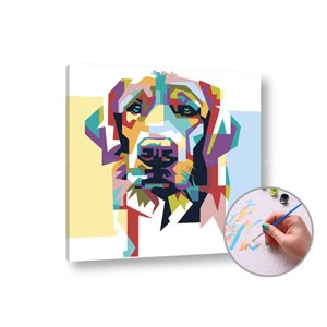 Malování podle čísel DOG LOVELY | low difficulty