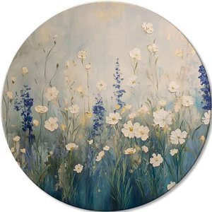 Kulaté obrazy akrylem Skutečná elegance