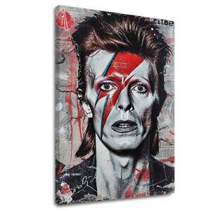 Obraz Davida Bowieho - ikona hudby a stylu