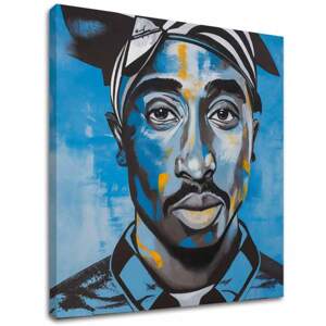 Obrázek TUPAC SHAKUR - Rapper v nebi | 100% originální akrylová barva