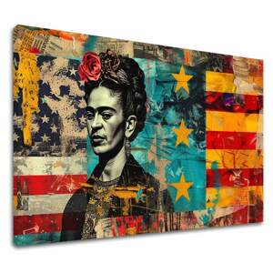 Obrázek FRIDA KAHLO - Kulturní reference | 100% originální akrylová barva