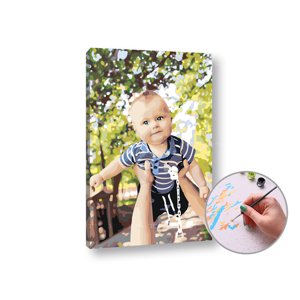 Malování podle čísel z vlastní fotografie | OBDĹŽNIK